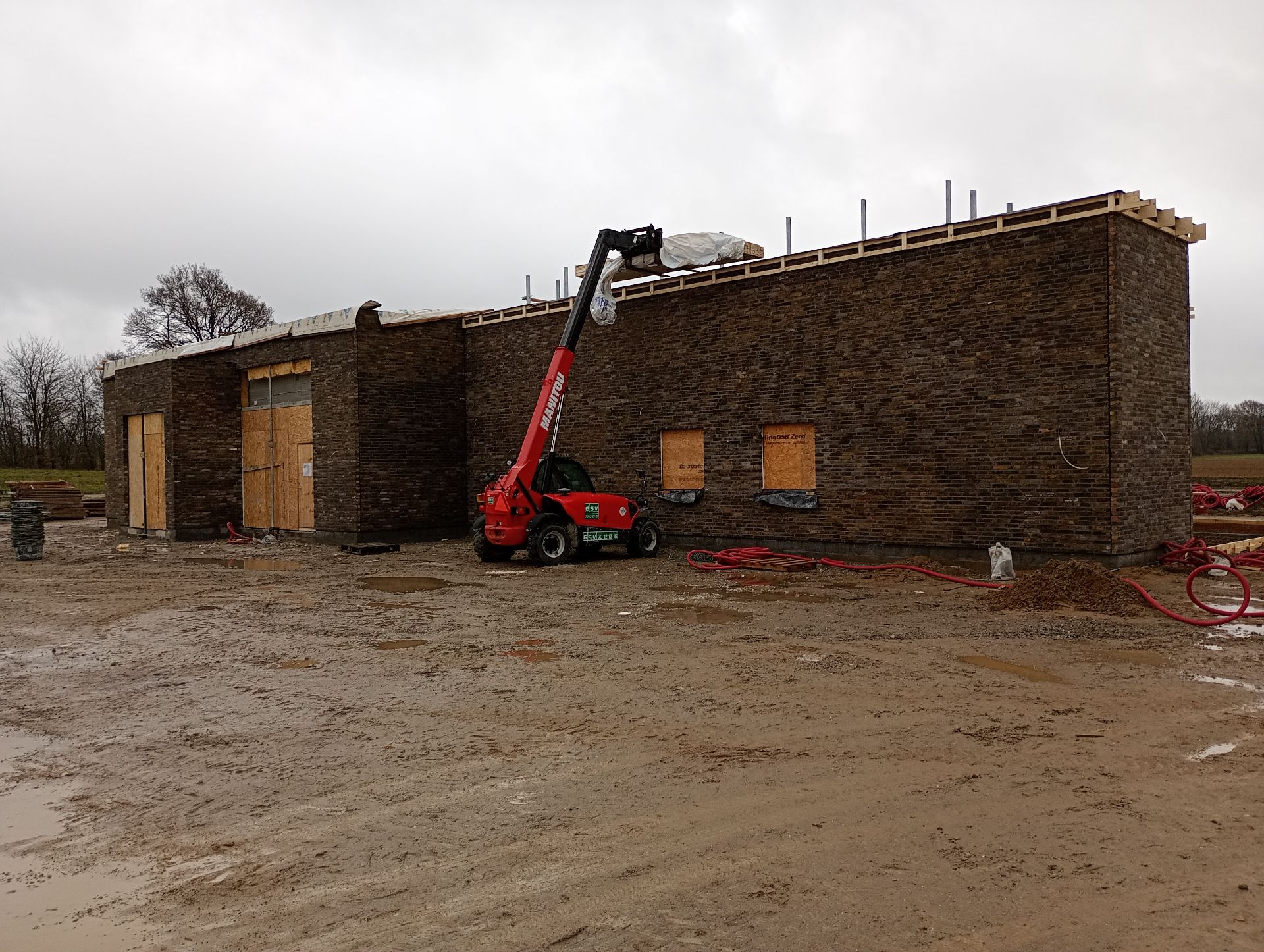 Sunset Boulevard opmuret i genbrugssten🧱